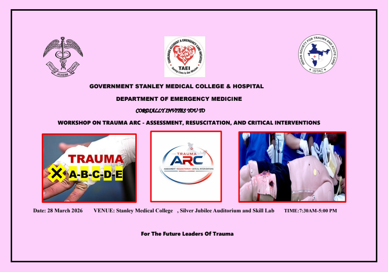 Trauma ARC - Assessment, Resuscitation and Critical Interventions Workshop