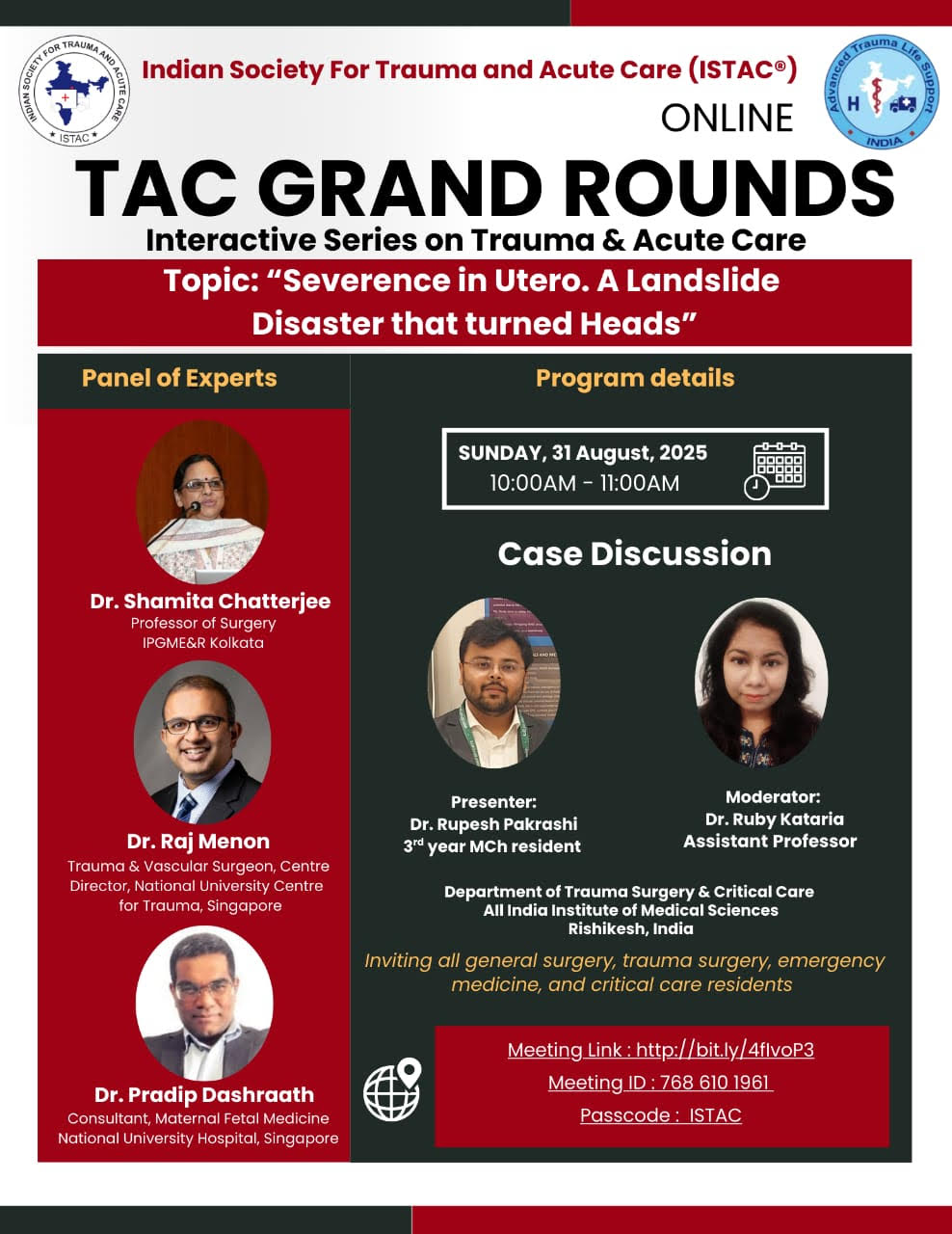 TAC GRAND ROUNDS -Severance in Utero